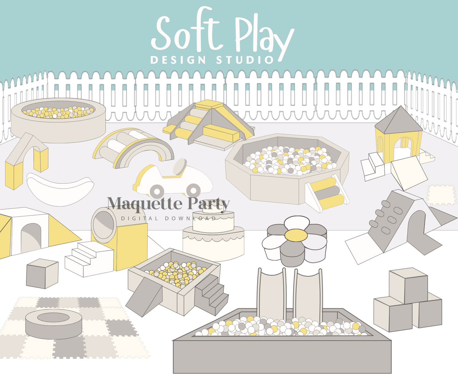 Elevate Your Event Planning with Soft Play Maquette Party