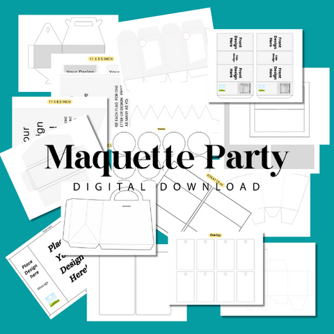 Party Favor Templates Bundle